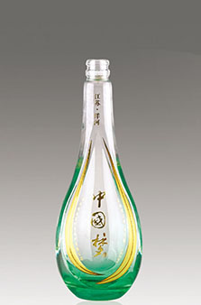 晶白酒瓶-007  